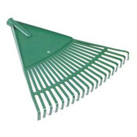 6PZ SCOPA PER FOGLIE IN PLASTICA FISSA - 20 denti - cm.44x39,5h.