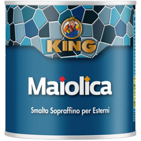 6PZ SMALTO "MAIOLICA" NERO GR.100