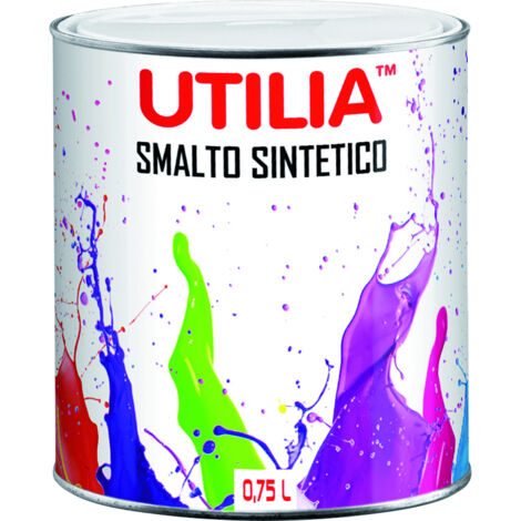 6PZ SMALTO SINTETICO ml. 750 Rosso