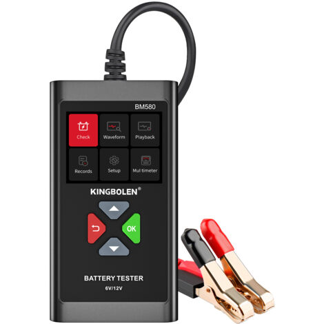 6V/12V Autobatterie-Tester, Analysator, Batterie-Tester.