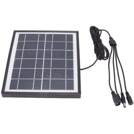 6V 7W monokristallines, umweltfreundliches und langlebiges Solarpanel für Ventilatoren, Autos und Beleuchtung