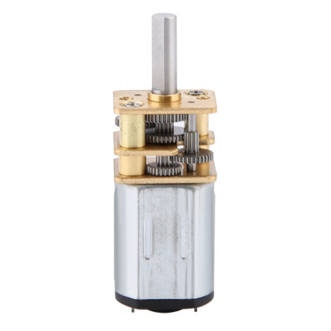 6V Gleichstrom-Mikro-Getriebemotor mit 200 U/min, Mini-Getriebemotor mit Metallgetriebe für DIY-Projekte