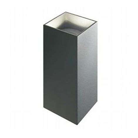 6W + 6W Led 3000K Wandleuchte Graphit Tower Line