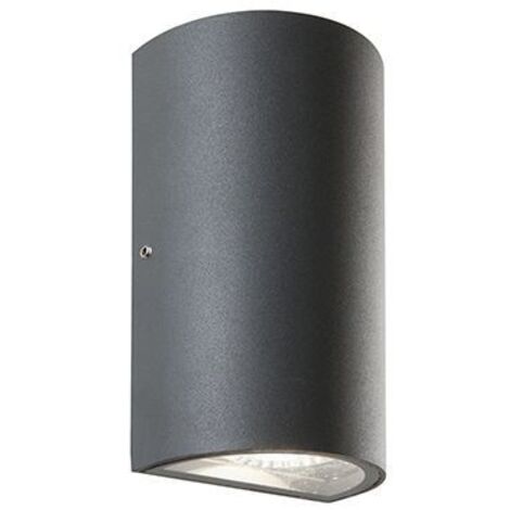 6W + 6W Led 4000K Applikation Trump Graphitlinie