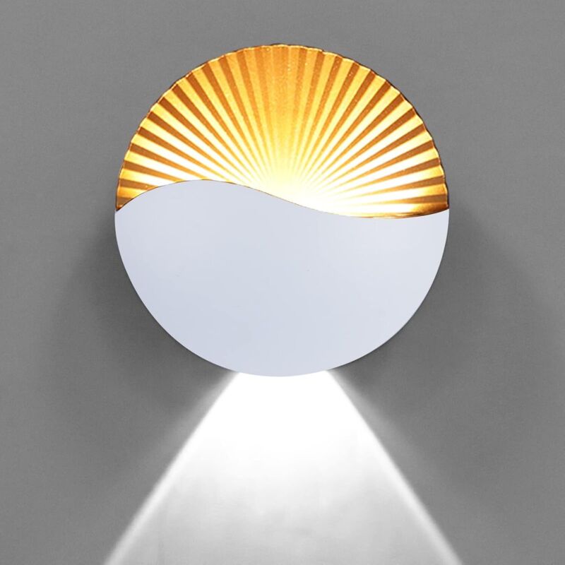 6W Creative Modern LED Wall Light Up Down Aluminium Wall Washer Waterproof IP65 Indoor Outdoor for Bedroom Living Room Bathroom Staircase Porch