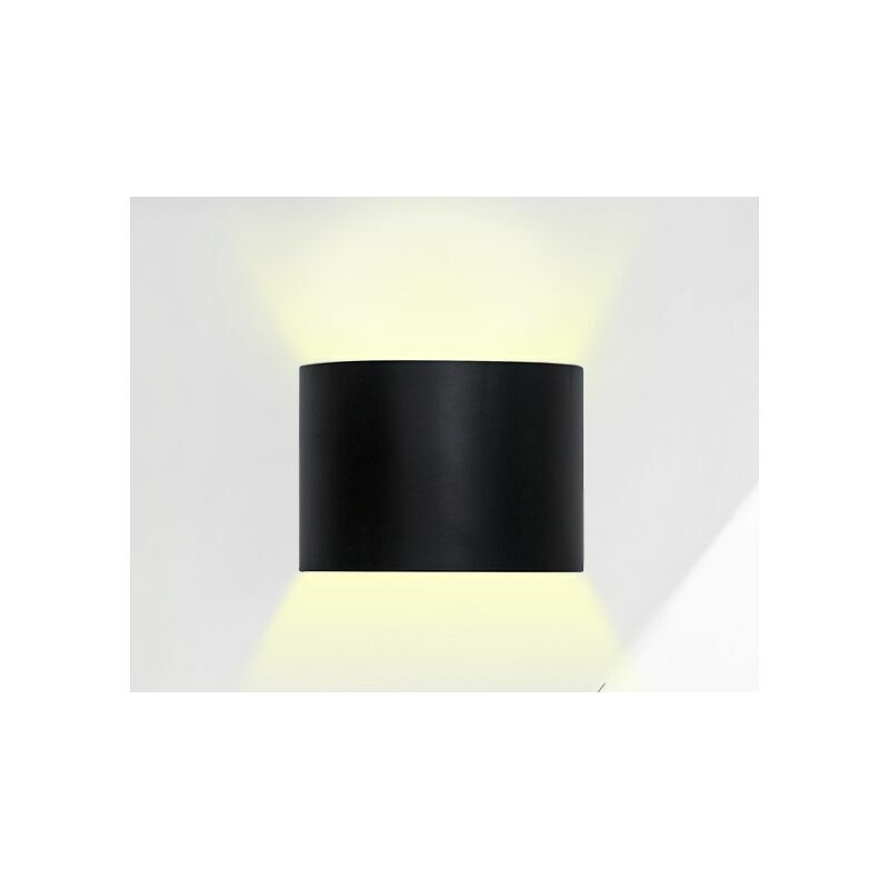 6W Modern led Wall Light Aluminum Wall Sconce White 13.5CM10CM11.5CM Waterproof Suitable Indoor or Outdoor for Living Room Wall Bedroom Aisle Garden