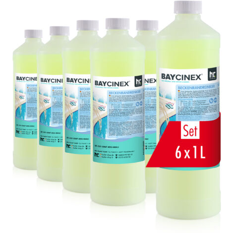 6x 1 L BAYCINEX® Beckenrandreiniger