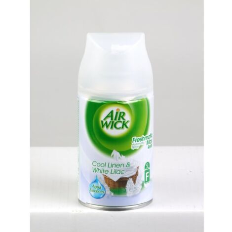 6x Airwick Freshmatic Max Nachfüller 0,25L Cool Linen White Lilac Lufterfrischer