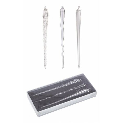 6x Conf3 Pendaglio Vt Icicle Trasp Ass