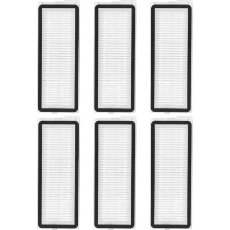 6x filtres HEPA pour Roborock Qrevo S/Qrevo S5V/Qrevo Pro/Qrevo Plus/Qrevo MaxV/Qrevo Curv/Qrevo Curve/Qrevo Edge/Qrevo Curv S5X/Qrevo EDGE S5A/QV 35A/QV 35S accessoires d'aspirateur robot