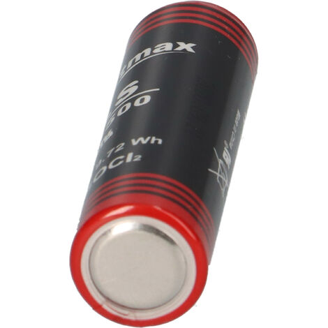 6x Kraftmax Lithium 3,6V Batterie LS14500 ER14505 AA - Zelle