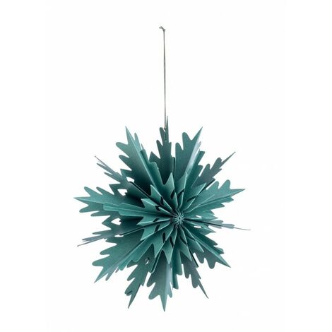 6x Pendaglio Vik Fiocco 012 Carta Verde D30