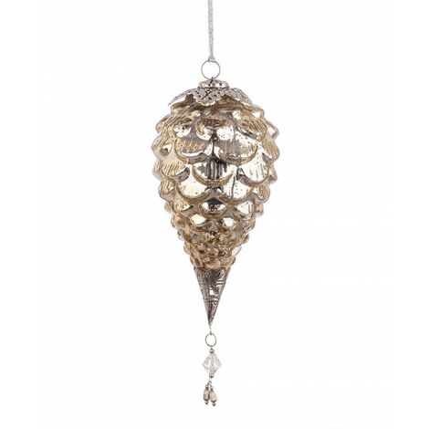 6x Pendaglio Vt Fascinate Pigna Oro D110