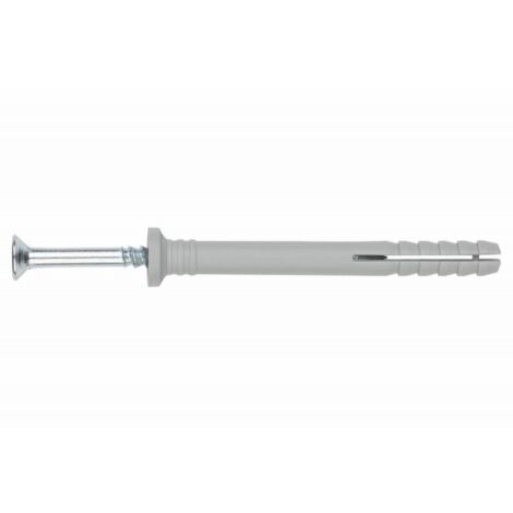 (6X40 D.6) TACO CLAVABLE DE POLIAMIDA 6.6, PREMONTADO CON TORNILLO ROSCA-ARPON TACO(UND) - INDEX