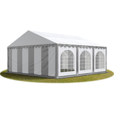 Tenda agricola 6x6m, verde scuro, Telo in PVC, fissaggio per