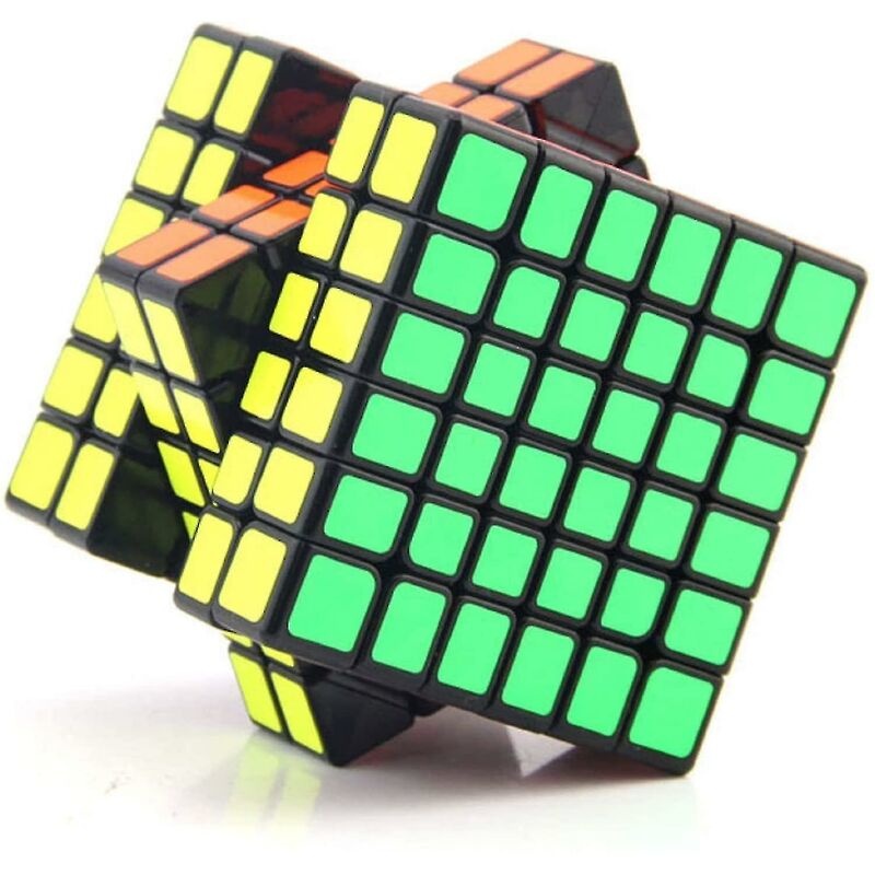 6x6 Speed Cube 6 By 6 Big Speed Cube 6x6x6 Cube Puzzle Game Toy Black