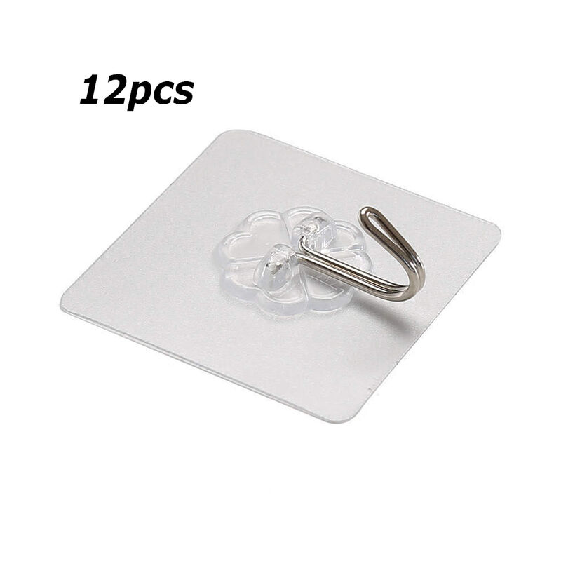 6x6cm ganci trasparente carico forte cucina