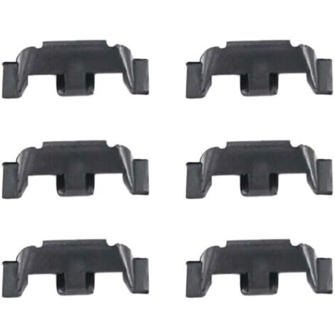 6xClips de Fixation pour Lunette de Phare Avant 51132752145 Compatible avec MINI Cooper S One Countryman R55 R56 R60 F54 F55 F56 F60 Countryman 2752145