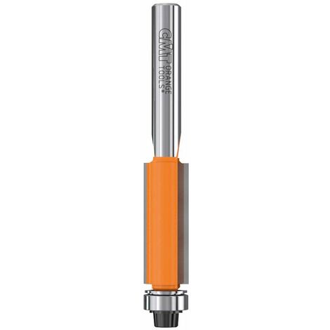 Grigio//Arancio CMT 711.150.11B Fresa a Taglienti Diritti per Rifilare con Cuscinetto