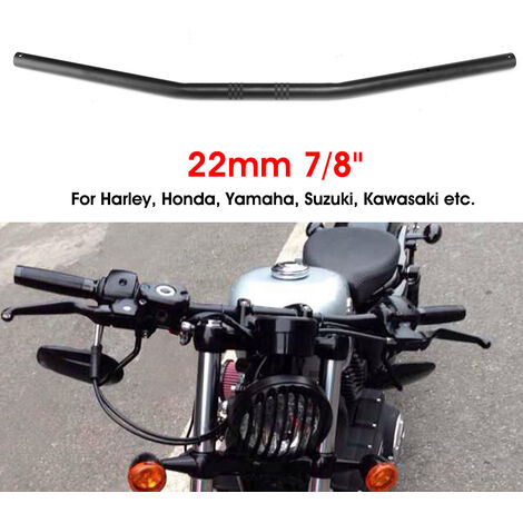 Noir Protège-mains moto pour guidon de 7/8 22mm et 1 1/8 28mm Honda Kawasaki KTM Yamaha Suzuki BMW ATV Dirt Bike