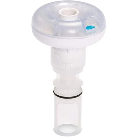 SJQKA 7-farbiges LED-Licht mit Wasserantrieb, Durchmesser 9 cm