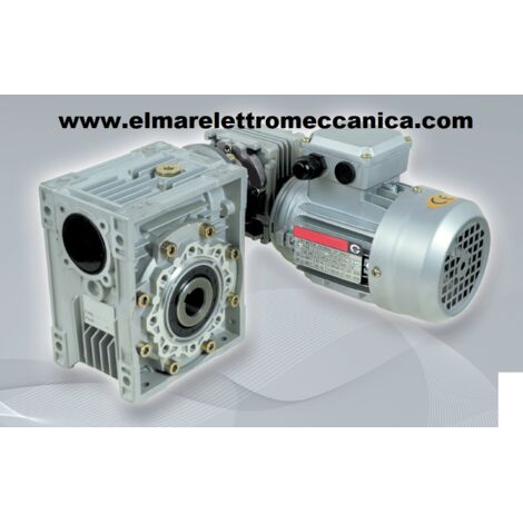 7 Giri 0,12 HP 0,09 KW Motoriduttore Doppio Combinato Riduttore di giri  400 V Trifase