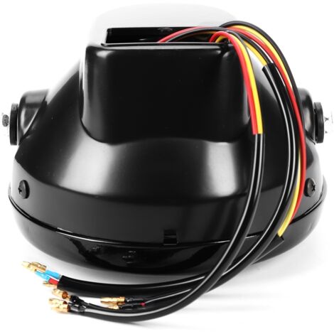 7" H4 LED-Motorradscheinwerfer mit integriertem Blinker - Frontlicht und Blinker