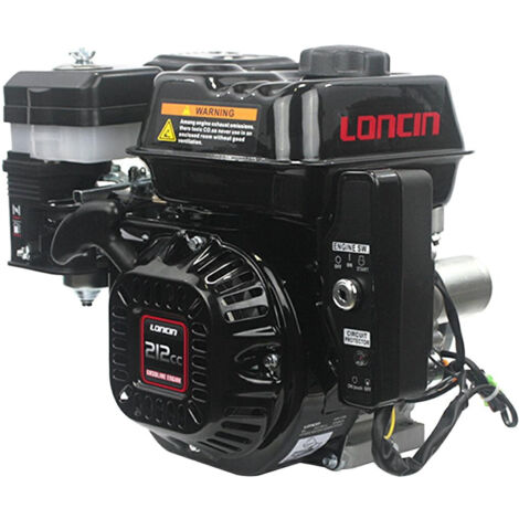 7 HP LONCIN G210 FDL Avv. Elettrico Motore Benzina Albero Conico 23 mm