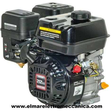 7 HP LONCIN G210 FL Motore Benzina Albero Conico 23 mm Lombardini Acme