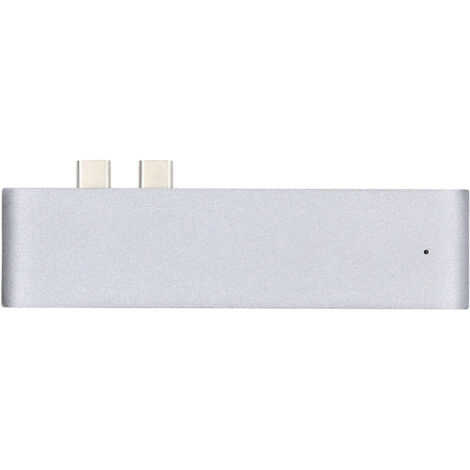 7-in-1-Dockingstation mit 4K-Kartenleser und USB 3.1 Typ-C Hub/HD-Adapter