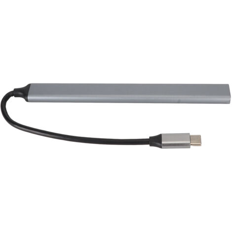 7-in-1 USB-C-Dockingstation mit USB 3.0- und 2.0-Anschlüssen, 5 Gbit/s, Plug & Play für Tastatur, Maus und Laptop