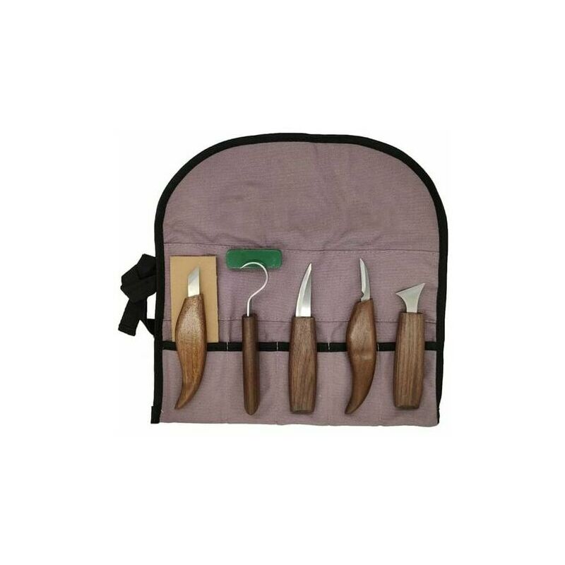 7 in 1 Woodworking Knife Set Hand Carved Model diy Tool Wood Carving Spoon Carving Knives