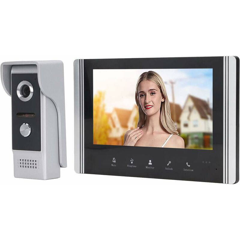 7 inch Video Doorbell System Smart 1 in 1 Visual Phone Remote Control Video Intercom Entrance System for Villa Apartment