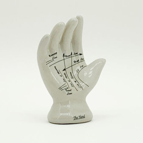 7 Inches Palmistry Hand Ornament - L8 x W8 x H17 cm