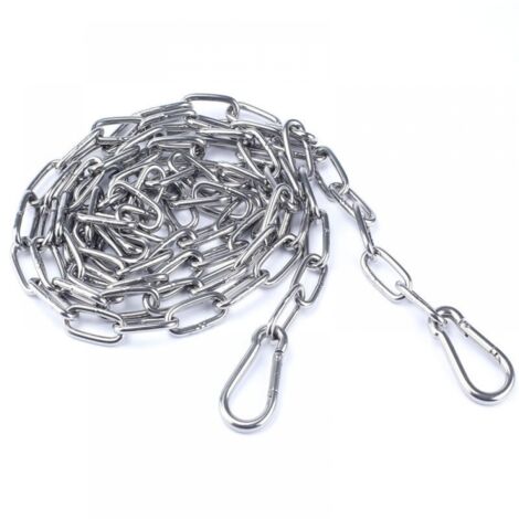 Chaîne En Acier Inoxydable 304 Volumoon - 8m, 1.2mm, Charge 10kg Pour Clôture, Séchage