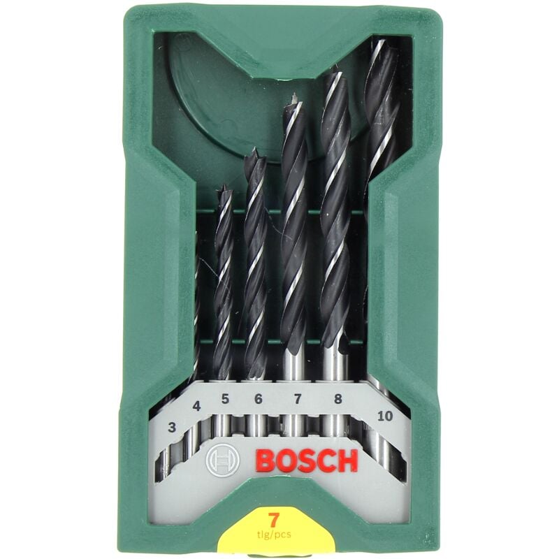 Image of Bosch - 7 mini scalpelli per legno x-line per trapano