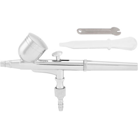 7-ml-Doppelwirkungs-Farbpistole mit Schwerkraftzufuhr für Modellbau und Nagelpflege (0,3 mm)
