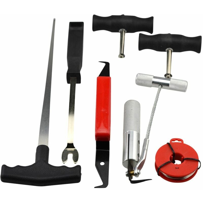 

7 pc Kit Completo Herramientas de Extracción de Parabrisas