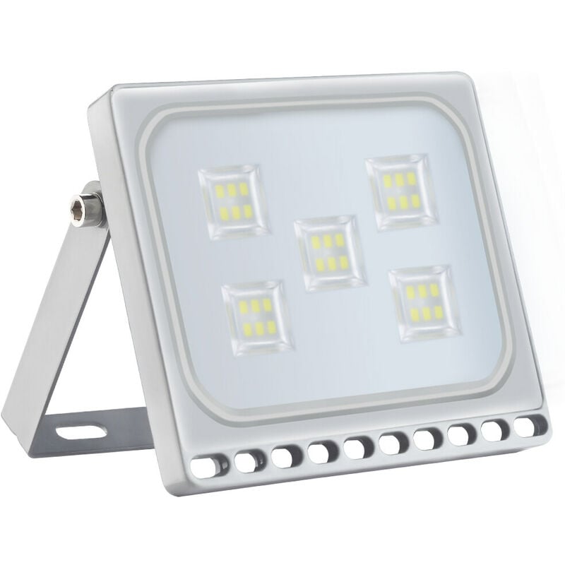 

7 PCS 30W LED Flood Light SMD Lámpara de exterior blanco frío