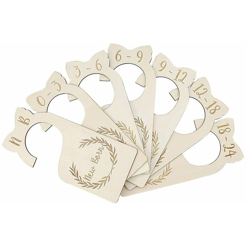 7 pezzi divisori per armadietti per bambini in