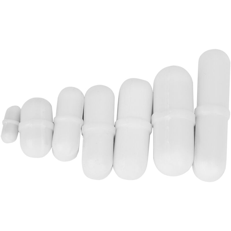 Ineasicer - 7 Pièces Barreaux Agitation Magnétique Ptfe De Tiges Pour Mélangeurs De Laboratoire Outil Pratique Pour Scientifiques Résistance