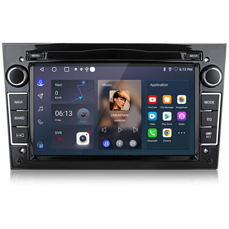 7 pouces Carplay Autoradio pour Opel Astra H Corsa C D Meriva Zafira A B 2+64GB JUNSUN