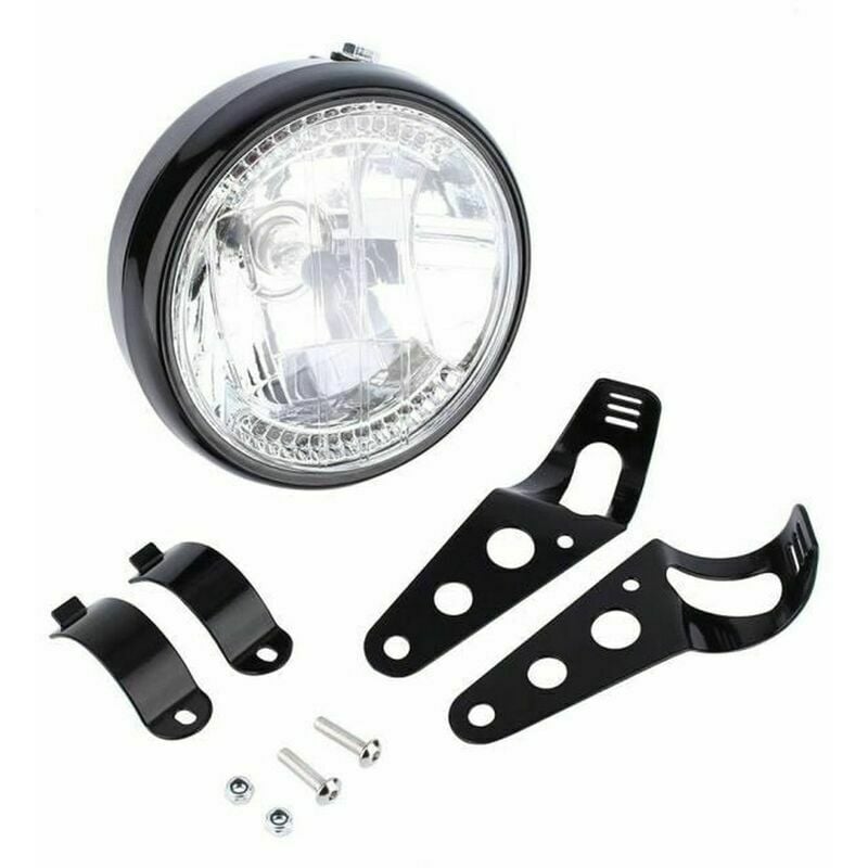 7 Pouces Lampe Phares Avant de Moto Feux de Signification Rond Ampoule Projecteur( 12v)