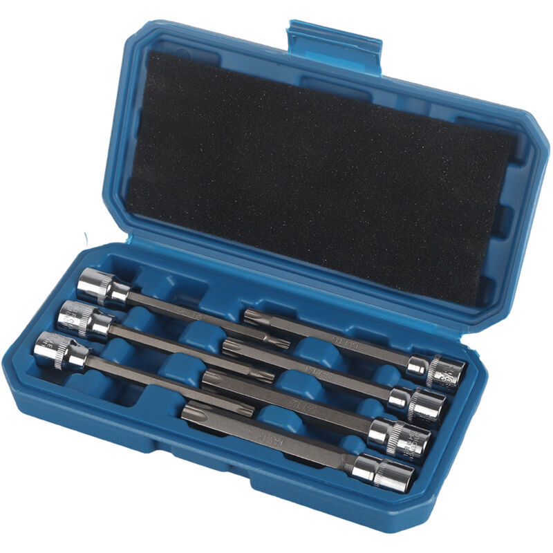 Image of 7-teiliger T-Steckschlüsselsatz, blaue Kunststoffbox, Überseelager, exklusiver Verkauf mumu