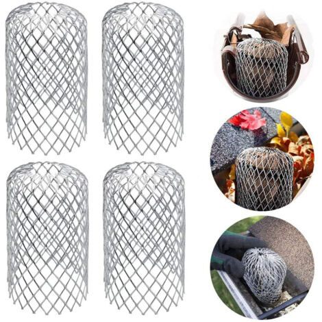 7-teiliges Set aus Aluminium-Dachrinnensieben und Metall-Dachrinnenschutzgittern