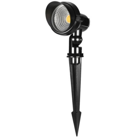 7-W-LED-Außenstrahler, LED-Einbau-Gartenleuchte, vielseitiger warmweißer LED-Gartenfluter