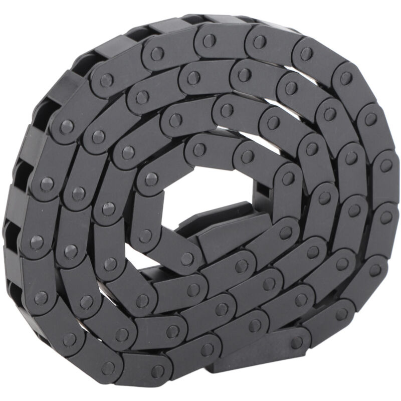 7 x 7mm Chaîne de traînage en nylon pour imprimante 3D et machine-outil cnc