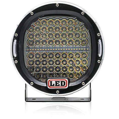 7-Zoll-300-W-Offroad-LED-Arbeitslichtleiste Weiß + Bernstein, runde Auto-Arbeitslampe für LKW 4WD ATV Utv Suv