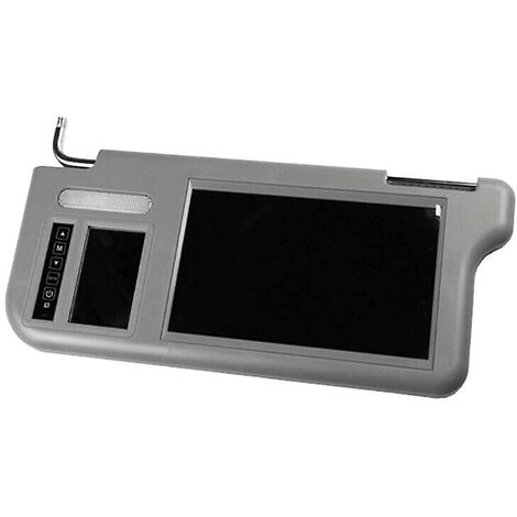 7-Zoll-Auto-Sonnenblende, Innenrückspiegel, Bildschirm, LCD-Monitor, DVD/VCD/AV/TV-Player, Rückfahrkamera (l