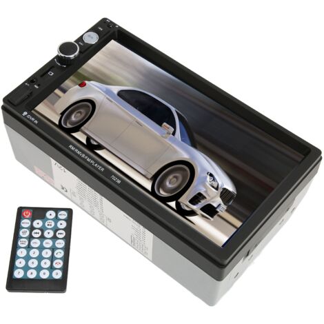 7-Zoll-Bluetooth-MP5-Player mit GPS fürs Auto, HD-Touchscreen und Freisprecheinrichtung, Multimedia-Autoradio